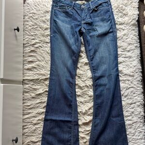 William Rast Dark Blue Flare Jeans